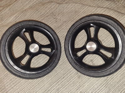 Mamas Papas Ocarro Rear Wheels X2 Pair Fully Cleaned Good