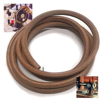 SEWTCO Real Leather Sewing Machine Belt - 71'' x 3/16'' 3/16'', brown 