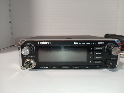 Uniden Bearcat 880 CB Radio Backlit Display Screen Does Not Light Up