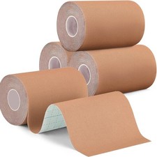 4Rolls Kinesiology Tape 4in x 5.5yd Extra Wide Breathable Muscle Support 1.28 per gallon
