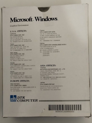 New Microsoft Windows 3.0 