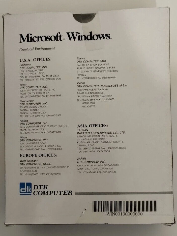 New Microsoft Windows 3.0 "5.25 Disc version" Vintage Rare ! - Image 2 of 4