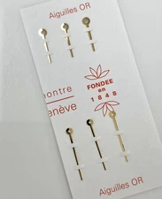 Genuine New Rolex Cellini Ref. 4112 Yellow Gold Hour/Minue Hands Cal. 1600 1601