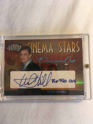 Mark Hamill Donruss Americana Cut Autograph Star Wars Luke Skywalker 44/70 Mint