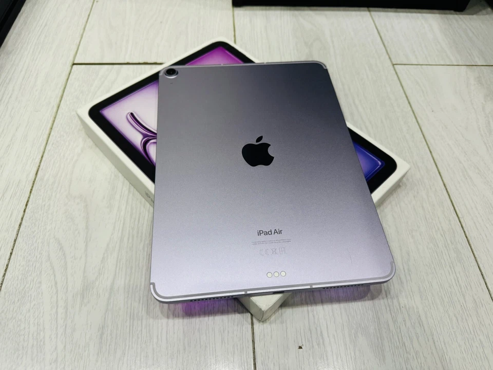 Apple iPad Air 11" 2024 M2 - 128GB WiFi & Cellular 5G - Unlocked - Purple - Image 4 of 4