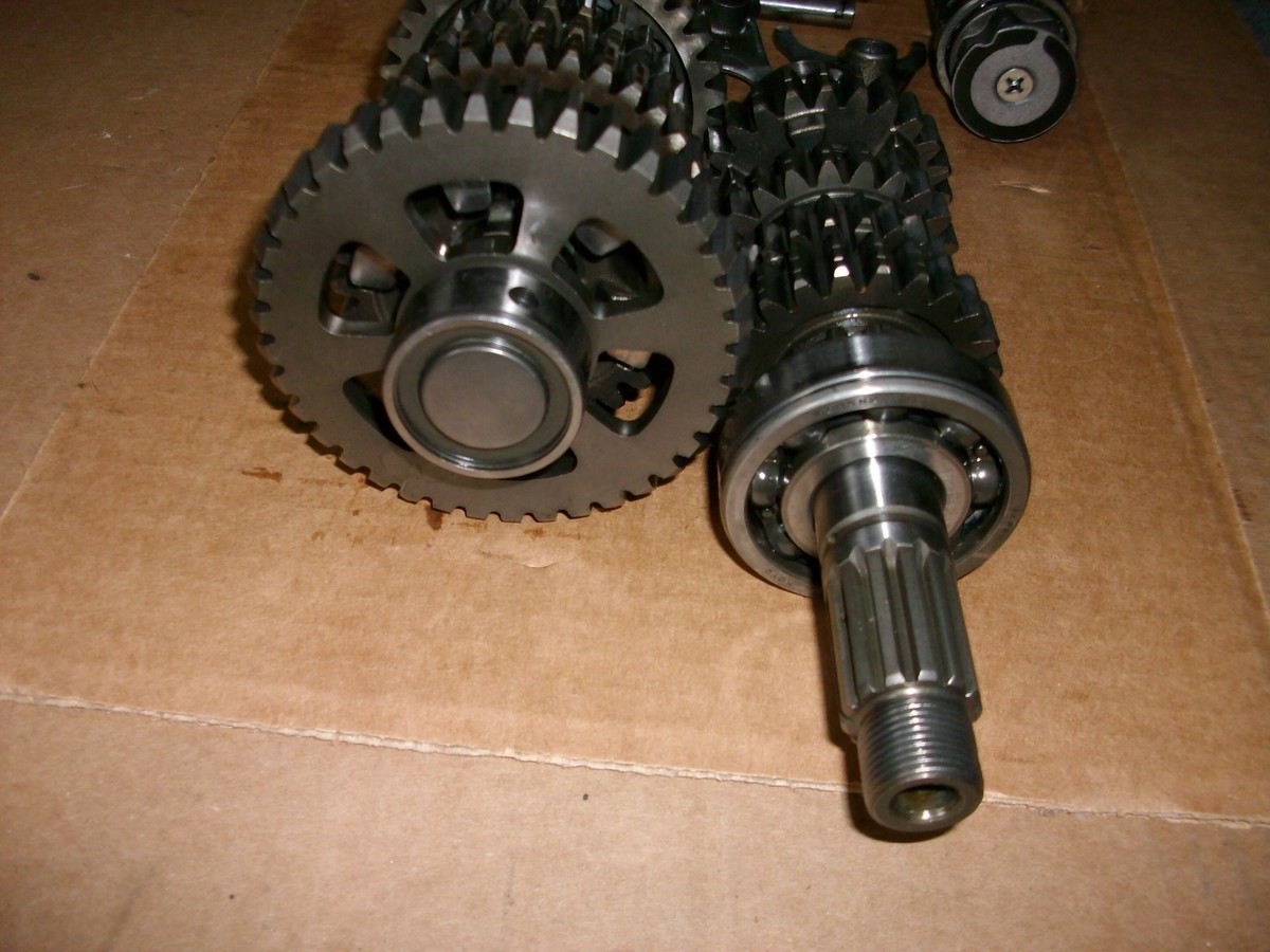 89 90 1989 KAWASAKI ZX750H1 ZX7R 750 H1 OEM TRANSMISSION COMPLETE