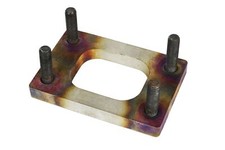 Edelstahl Garrett Turbolader Krümmer Flansch Adapter T25 mit Schrauben