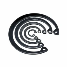 C-Clip Retaining Rings Black Internal Circlips Various Sizes M8M9M10-M68M70M72