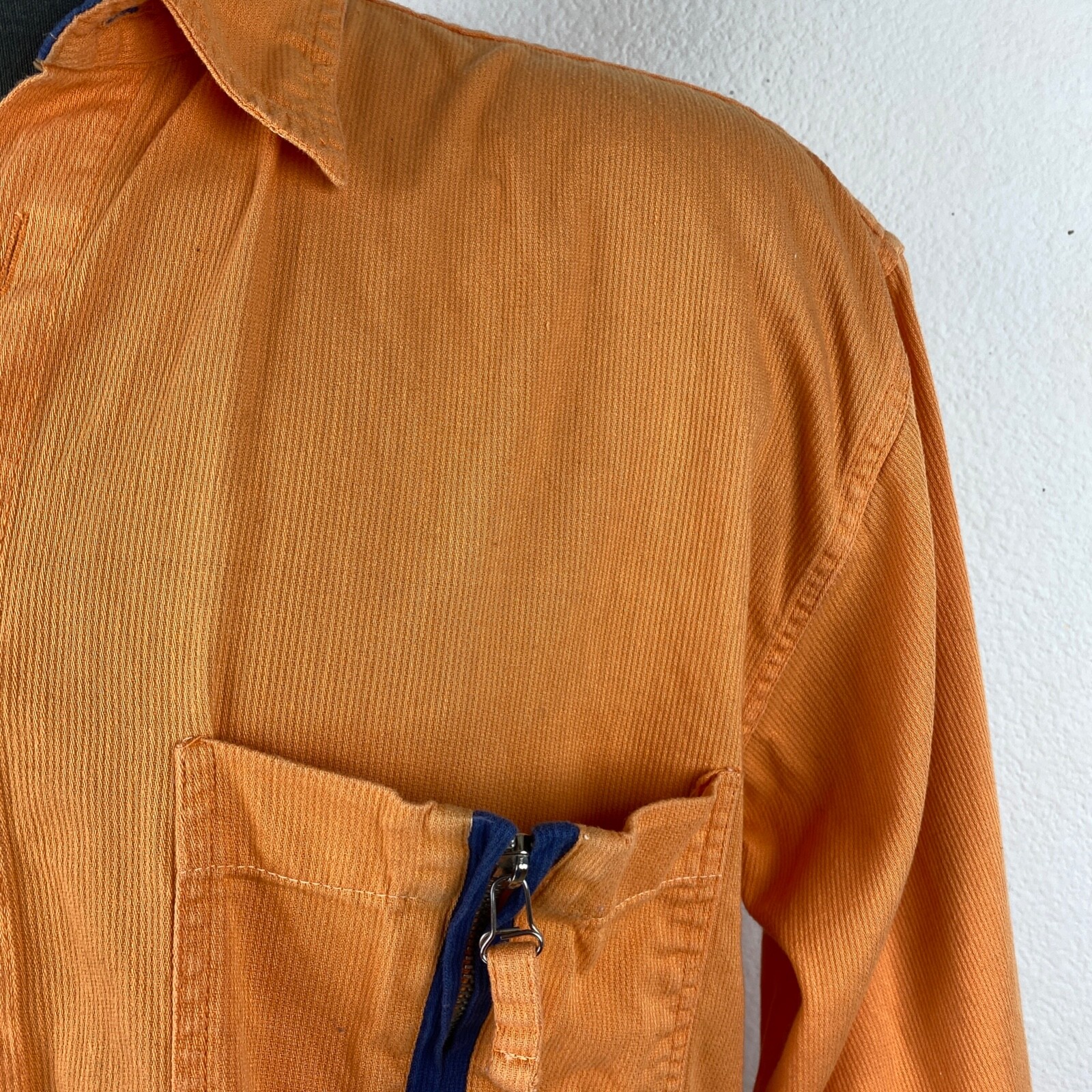 🧥 Veste Vintage Pervert Foul Weather Gear – Marine/blanc – Taille M – Coupe-vent Homme