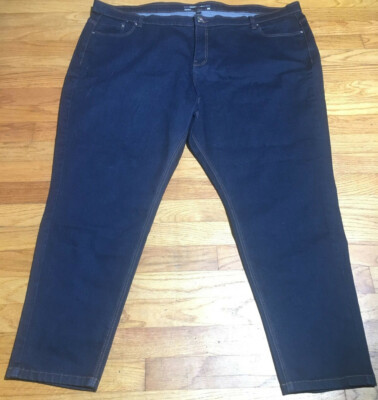 Essentials Stretch Plus Denim Skinny Fit Jeans Dark Blue SZ26/30R US30 UK56EU