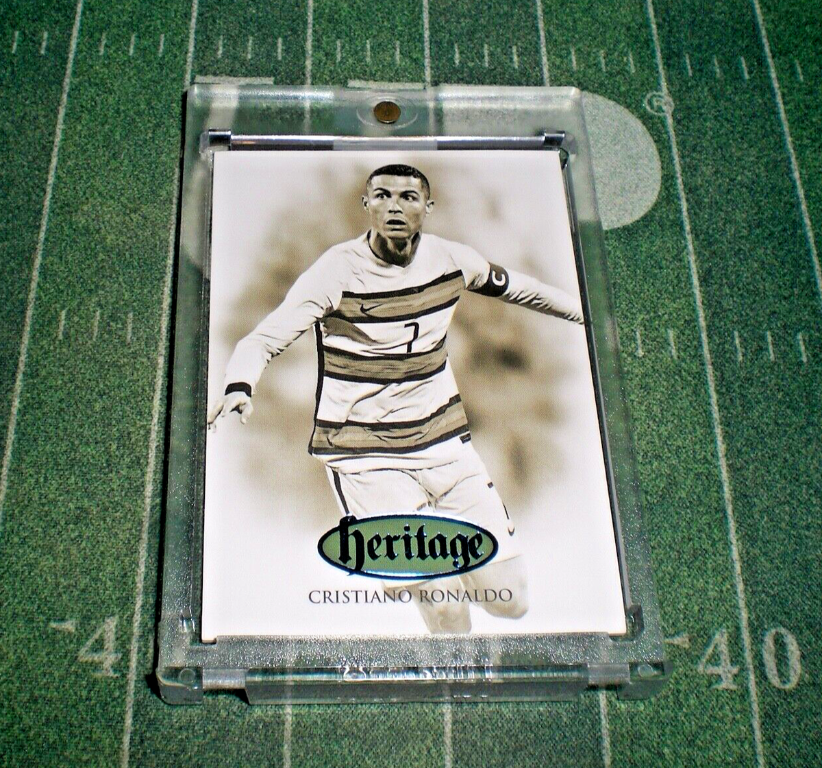 SSP【CRISTIANO RONALDO】 legendary Topps Chrome UEFA Manchester 
