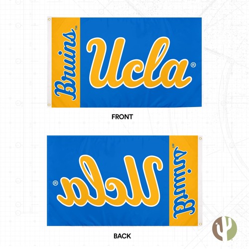 Desert Cactus UCLA Flag University of California Los Angeles Bruins Banners 1... - Picture 2 of 6
