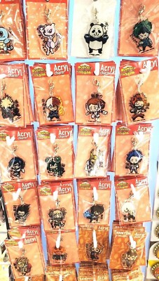 パーツアソート　7andhiro様 My Hero Academia acrylic charms All might 15 Type japan limited