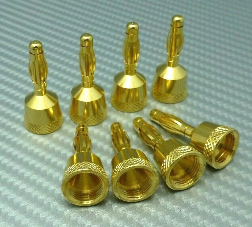 Monster Cable MT-B Monster Lock Bananas Set of 8 connectors