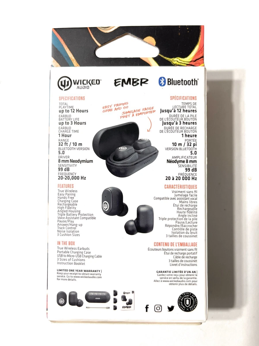 Wicked audio online true wireless