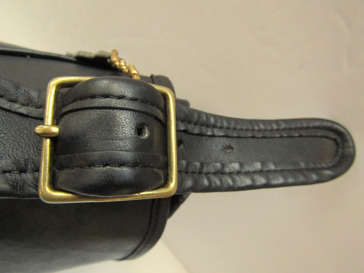 Vintage COACH New York City BLACK Classic Pouch 7944 RARE Vintage COACH New York City BLACK Classic Pouch 7944 RARE