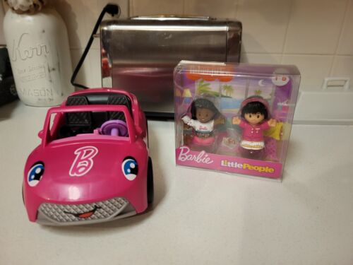 Little People Barbie Car And New Barbie People - Picture 1 of 8