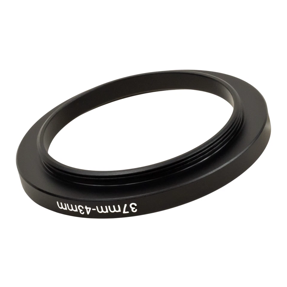 37mm to 43mm 37-43 Stepping Step Up Filter Ring Adapter 37mm-43mm - Image 2 of 2