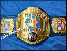  All Star Design Independent World Tag Team Championship wrestling Belt 4mm ZINC