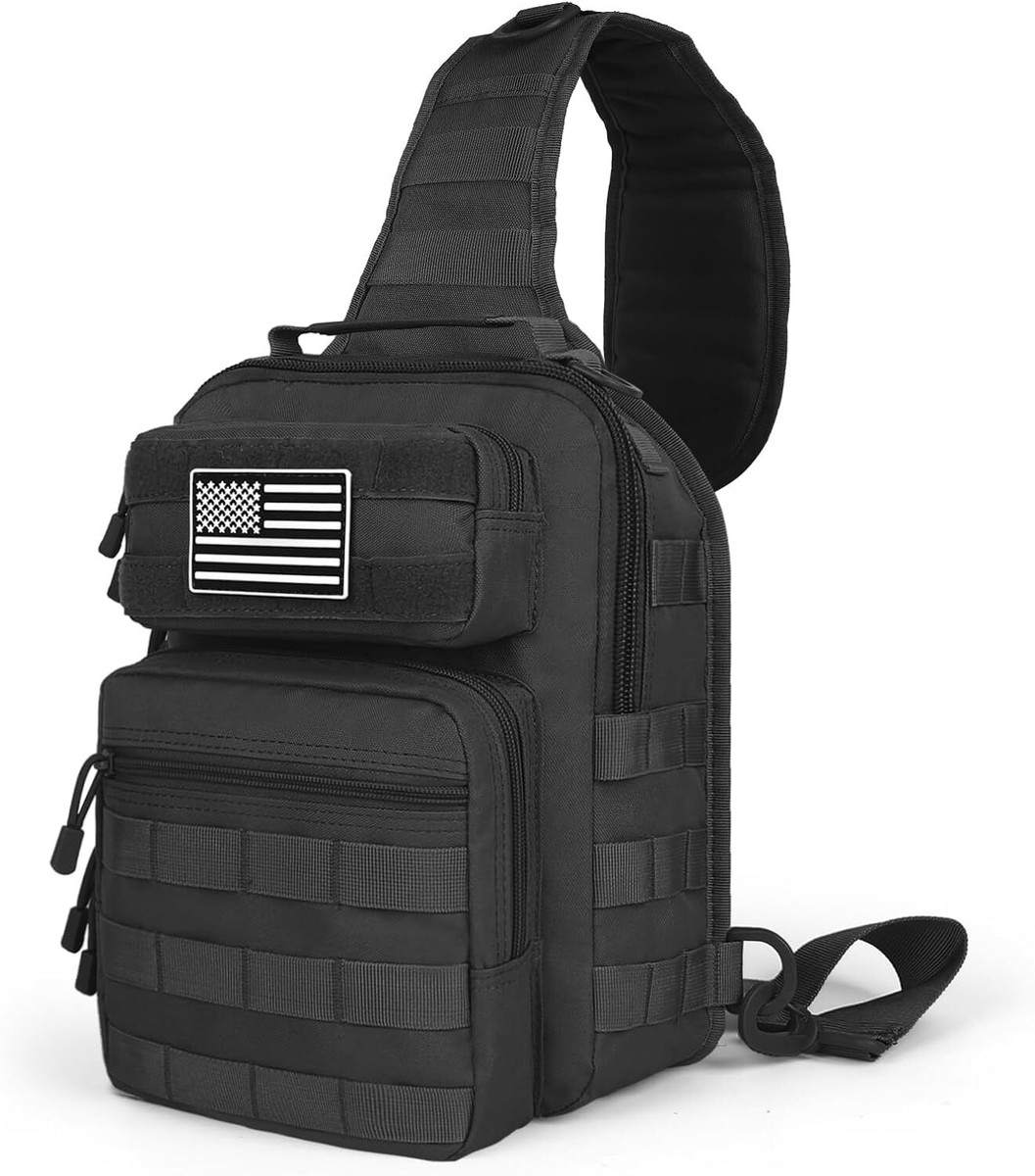 Tactical Sling Bag Backpack Military Sling Pack EDC Crossbody
