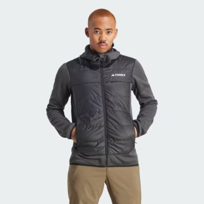 Adidas TERREX MULTI HYBRID INSULATED HOODED JACKET IR7883 Black