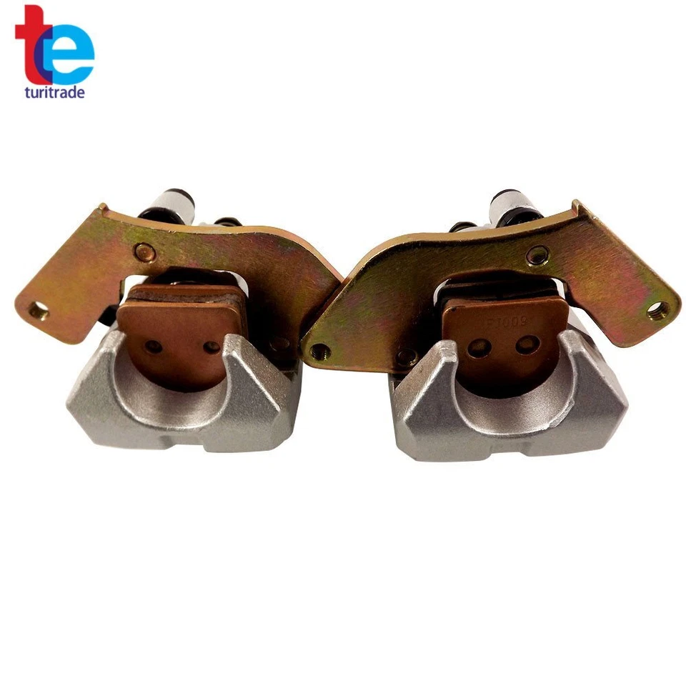 Pinza de freno delantera izquierda derecha con pastillas para Honda TRX420 Rancher 420 2009-2013 Foto 2 de 4