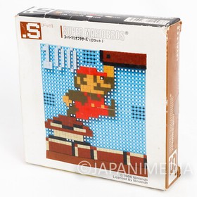 Super Mario Bros. .S (Dots ) C Set Puzzle Pin Panel Toy Tomytec JAPAN FAMICOM