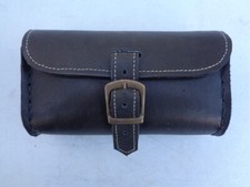 SACOCHE CUIR BOITE OUTIL VELO-VELOMOTEUR-CICLOMOTEUR-SOLEX MOTOBECANE