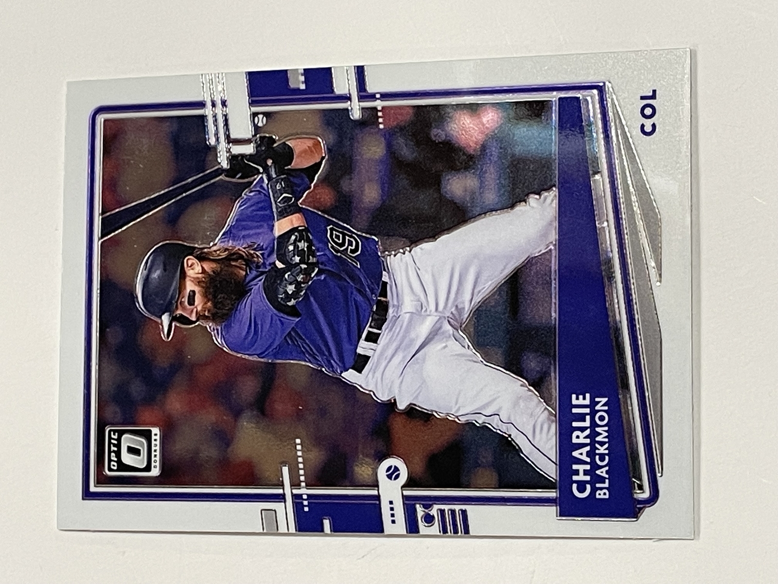 2020 Donruss Optic Baseball #99 - Charlie Blackmon - Colorado Rockies