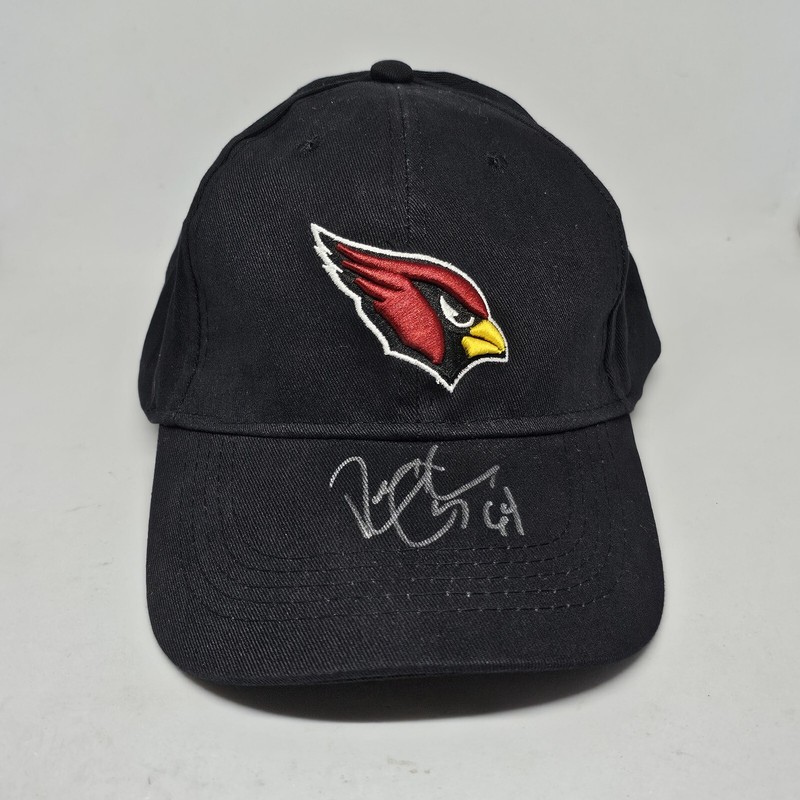 Arizona Cardinals Signed Black NFL Hat Authographed 