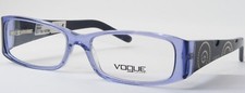 Image of Vogue VO 2593 1076 TRANSPARENT AVIO BLUE EYEGLASSES GLASSES VO2593 52-15-130mm