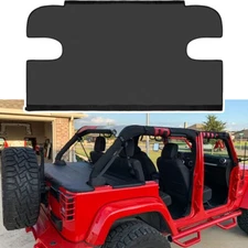 Cargo Cover Tonneau Cover Shield for 2007-2018 Jeep Wrangler JK Unlimited 4-Door
