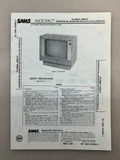 Sylvania 25C604 26C604 27C602 Service Manual Sams Photofact Free Shipping