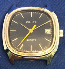 Vintage Montre Uhr Watch CIMIER Quartz Swiss Made mouvement Lapanouse GK 280