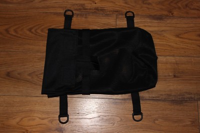 SCHWERLAST SEEKAJAK-DECK MONTIERTE ANHÄNGERTASCHE (SCHWARZ).