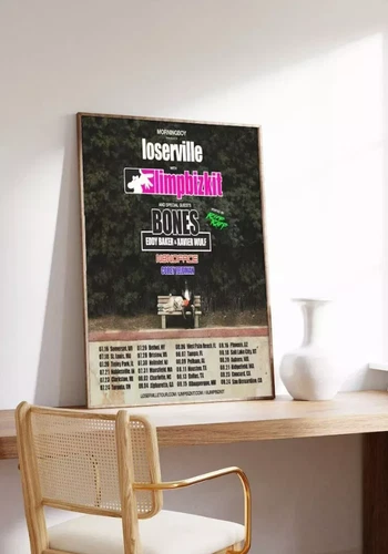 Limp Bizkit Tour 2024 Poster