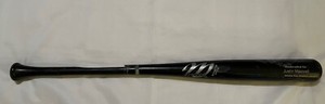 Justin Maxwell Houston Astros “Game-Used” MARUCCI MAC 3 Pro (CRACKED) Black  Bat