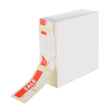 500 x SALE Self Adhesive Stickers 'Was - Now' Retail Shop Sale Item