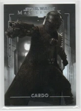 2020 Topps Star Wars Masterwork Base Set #39 CARDO