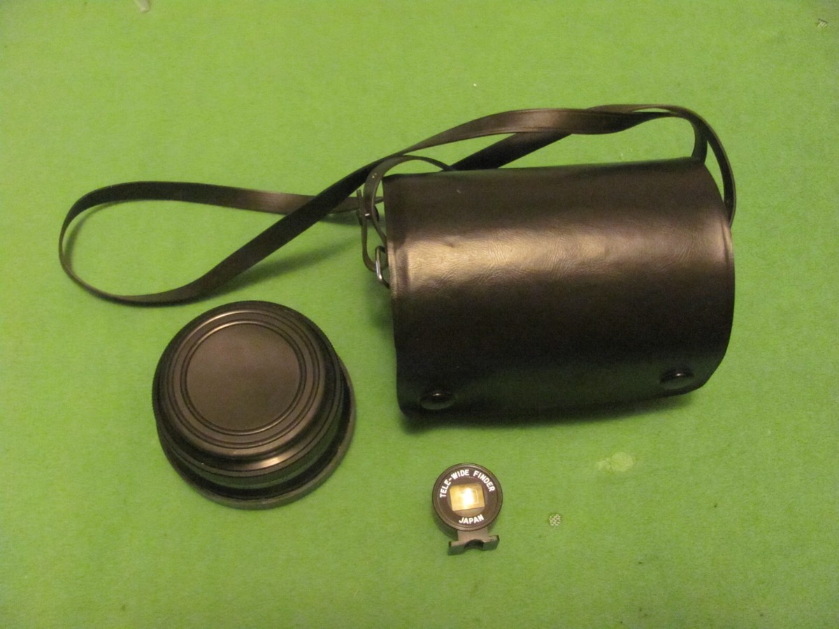 Yashica - TELE-WIDE FINDER JAPAN & YASHIKOR AUX Telephoto 1:4 Y909