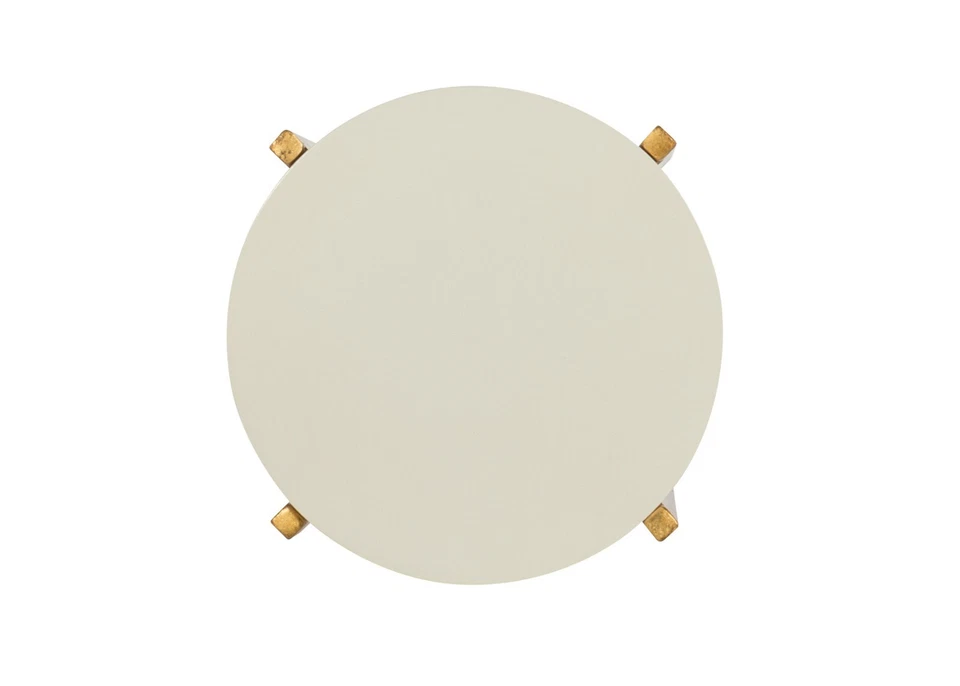 MESA DE MESITA DE NOCHE HALO Maitland-Smith Furniture ¡con tapa de piedra! ¡NUEVO EN CAJA! Foto 3 de 3