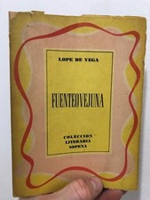 Fuenteovejuna Lope De Vega 1962 Paperback Sopena Argentina