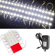 10FT LEDUPDATES STOREFRONT WINDOW LED LIGHT WHITE under cabinet W/ UL 12v Power