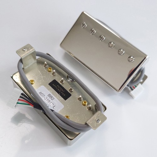 For Gibson Guitar Pickups Alnico 2 BB1 BB2 Humbucker Pickup 4C With quick wiring - Picture 4 of 7