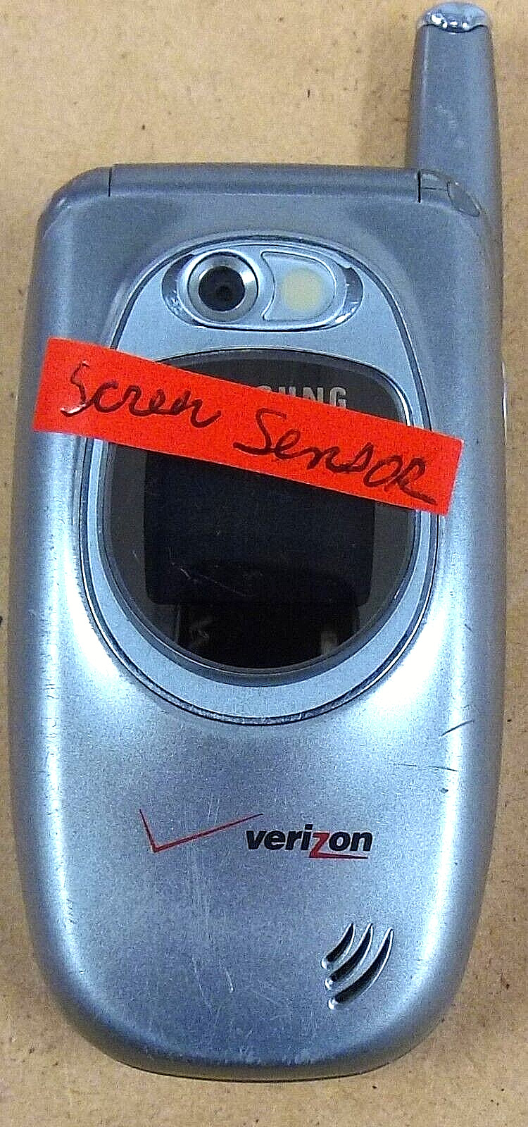 Samsung SCH-A670 - Silver ( Verizon ) Rare Cellular Flip Phone