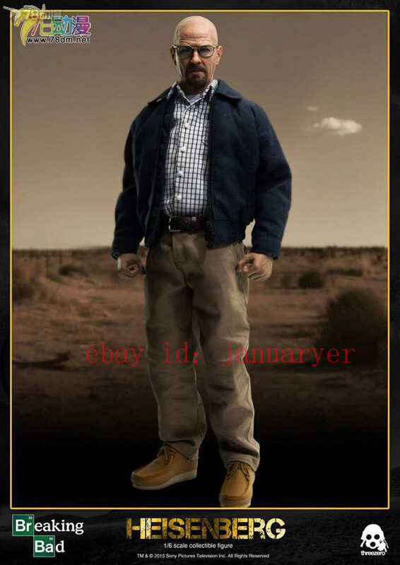 【新品】Breaking Bad Heisenberg 1/6 フィギュア Perfect Threezreo 1/6 Breaking Bad Heisenberg Action Figure In
