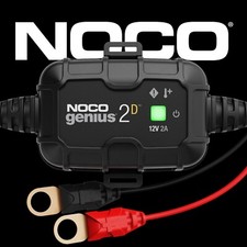 NOCO GENIUS2D 12V 2A Onboard Battery Charger, Trickle Charger and Maintainer