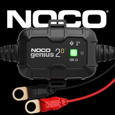 NOCO GENIUS2D 12V 2A Onboard Battery Charger, Trickle Charger and Maintainer
