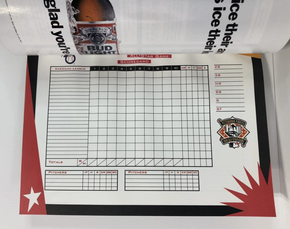 MLB All Star Game Program 1994 Anuario Revista Piratas de Pittsburg Foto 3 de 4