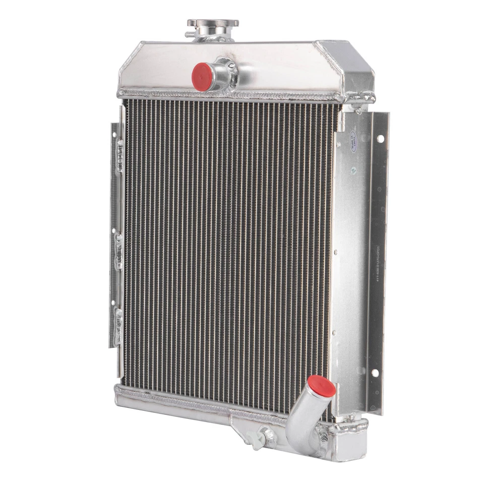 3 Row Aluminum Radiator For 1965-1971 Jeep CJ5 CJ6 DJ5 DJ6 Buick 225 V6 Foto 3 de 4